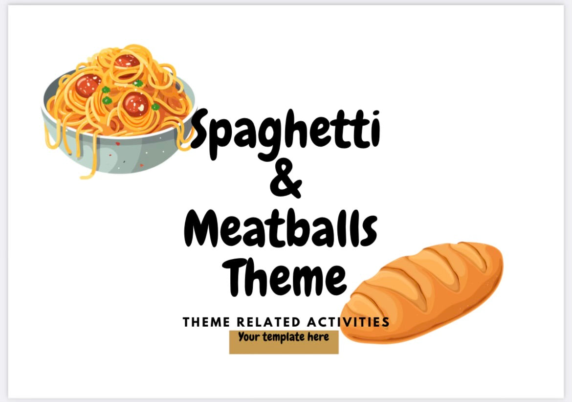 Spaghetti Lesson Plans