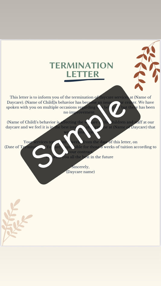 Termination Policies
