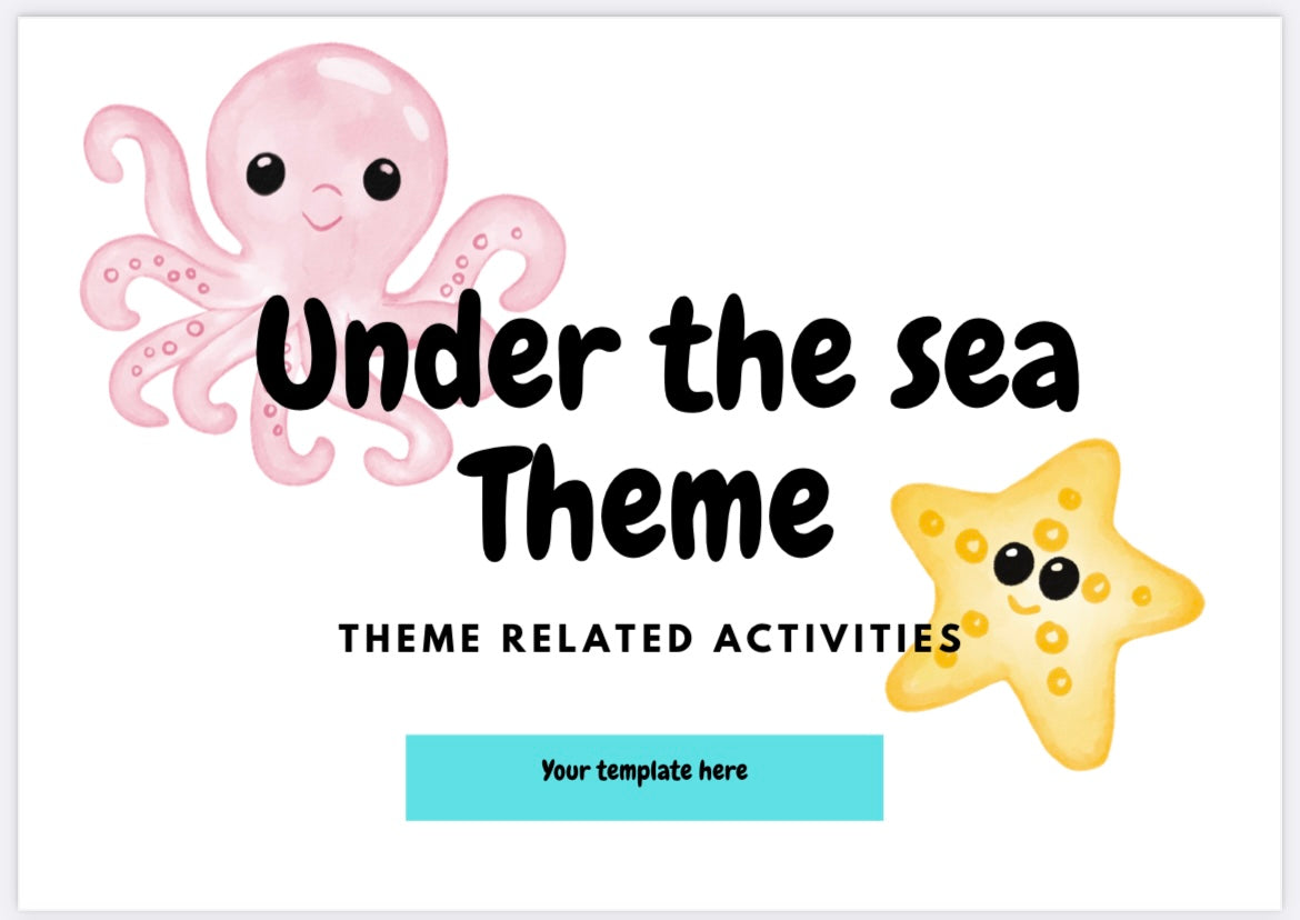 Ocean Lesson Plan