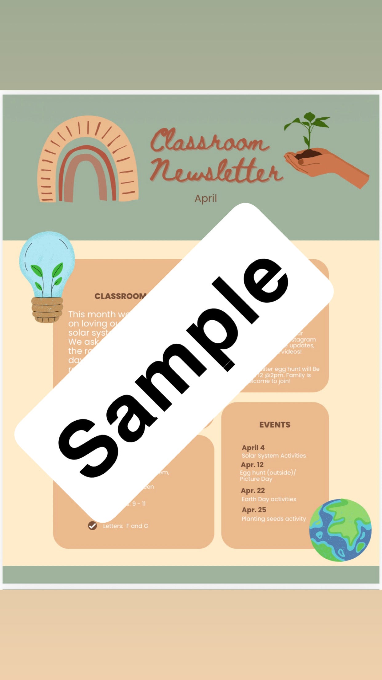 Monthly Newsletters