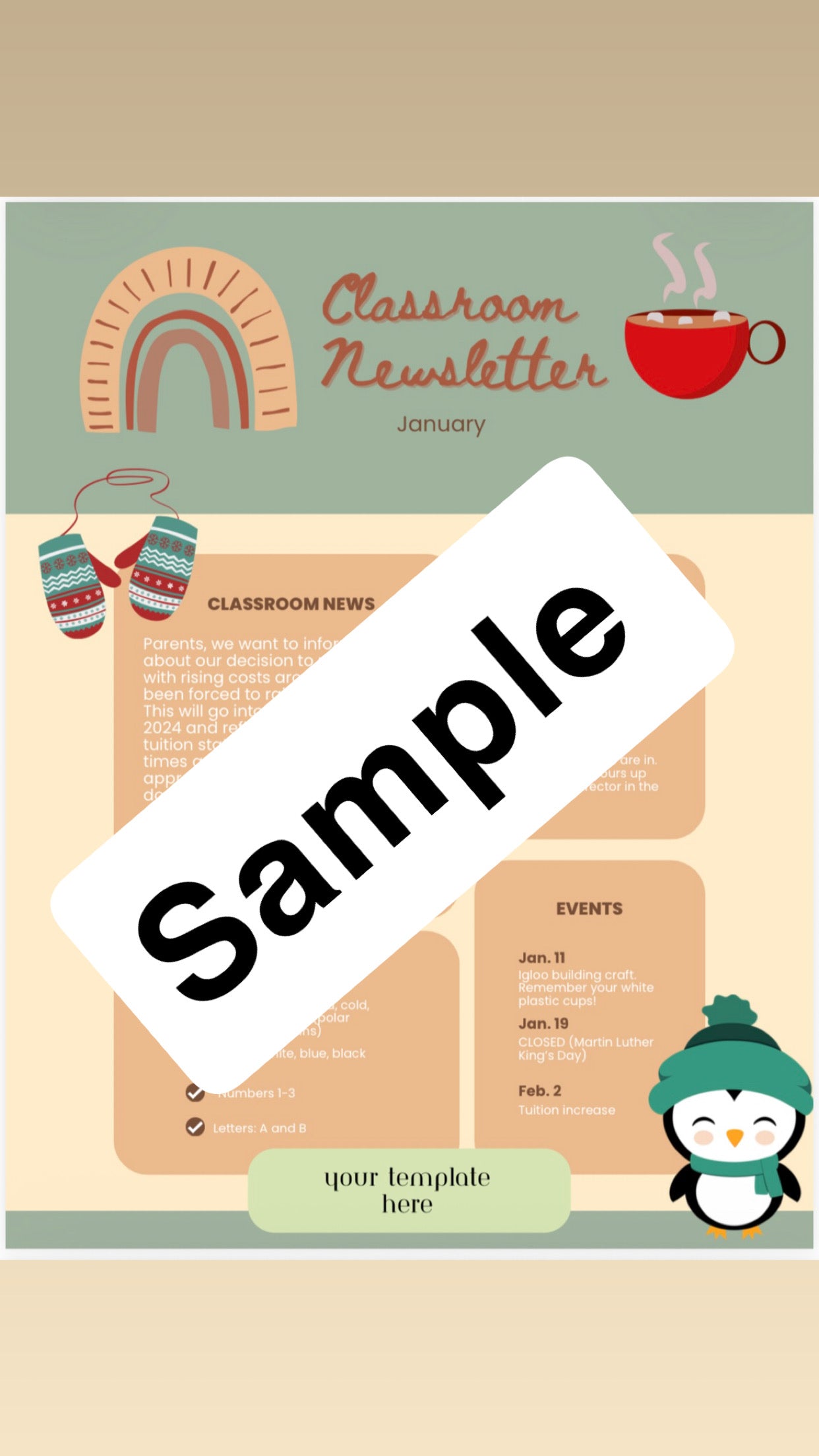 Monthly Newsletters